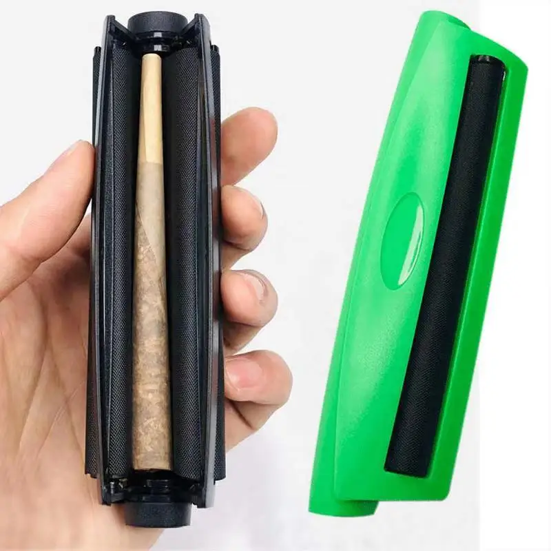 110mm Tragbare Manuelle Zigarette Tabak Kräuter Roller Kegel Roll – Bild 6