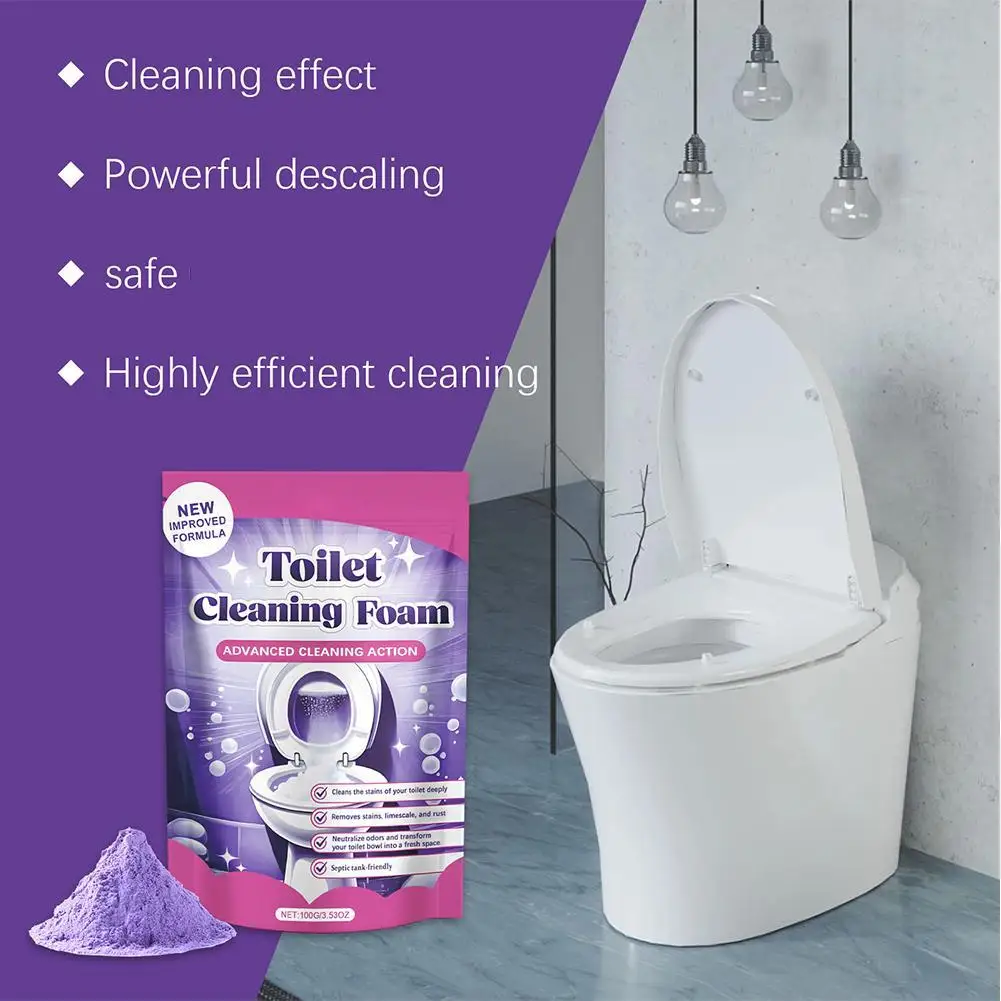 Toiletten-Reinigungsschaum WC-Reiniger Badezimmer-Deodorant – Bild 4