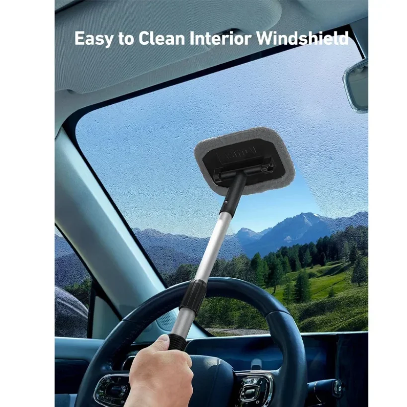 Auto-Fensterreinigungsbürste Windschutzscheibenreiniger Mikrofasertuch – Bild 5