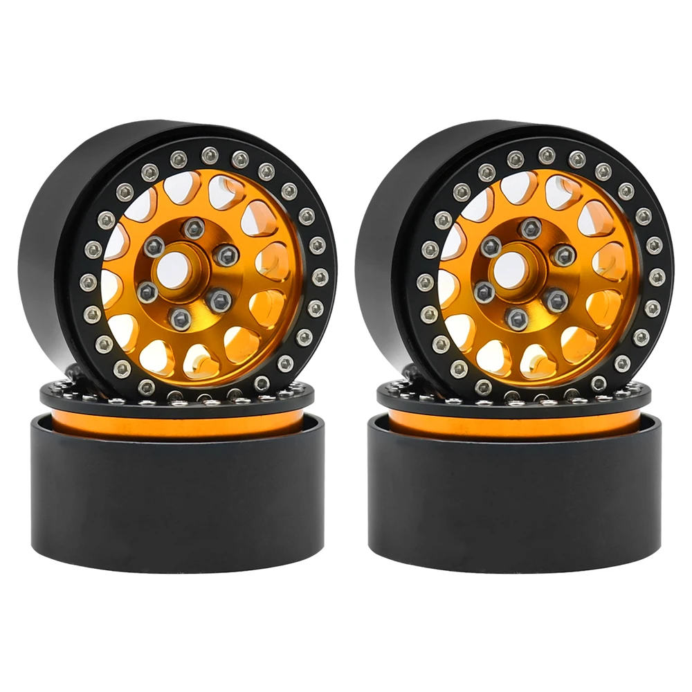 Metall 1,9 Beadlock Felgennabe für 1/10 Hsp Redcat Rc4wd WRAITH Tamiya – Bild 4