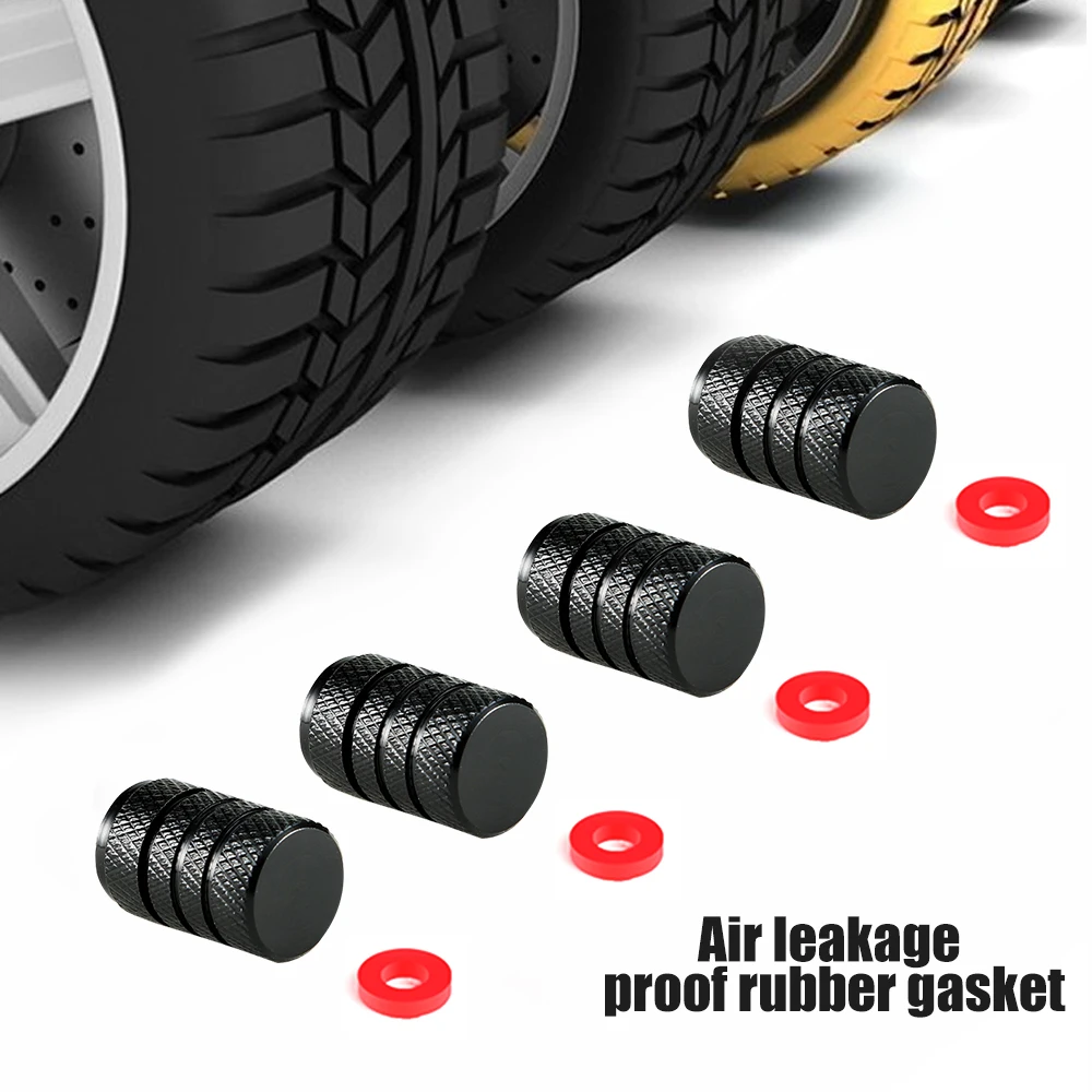 AQTQAQ Aluminiumlegierung Auto Rad Reifen Ventilkappen Reifen – Bild 4