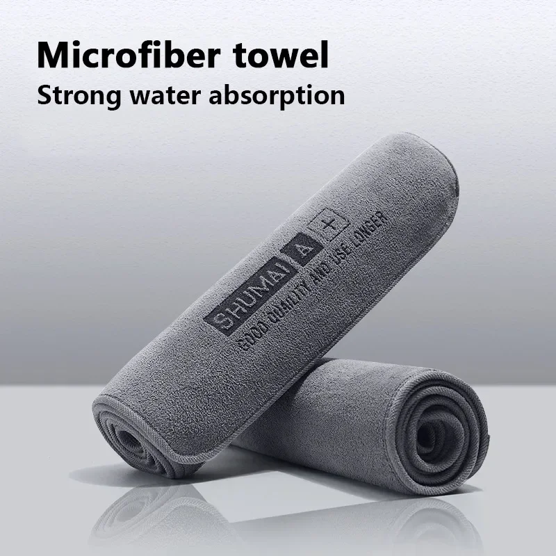 High-End-Mikrofaser-Handtuch wagen absorbieren Wasser reinigung Trocken tuch Säumen Auto pflege tuch Detail