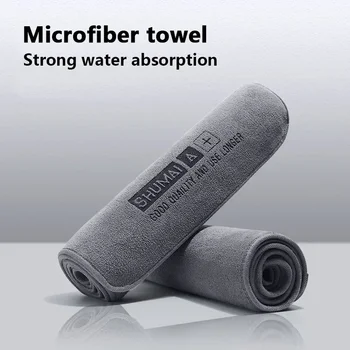 High-End-Mikrofaser-Handtuch wagen absorbieren Wasser reinigung Trocken tuch Säumen Auto pflege tuch Detail