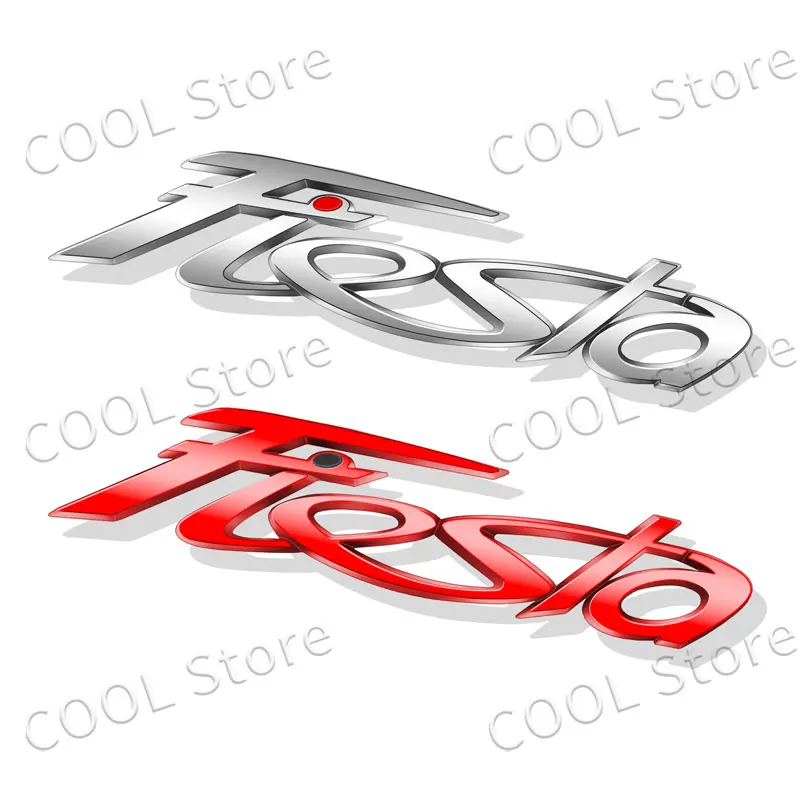 3D Chrom Metall Brief Logo Auto Styling Seite Fender Schwanz Stamm – Bild 6