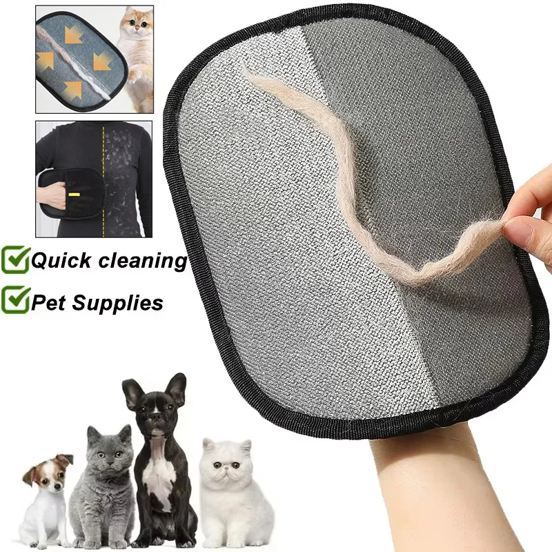 Tierhaarentferner, tragbar, waschbar, für Kleidung, Haarenthaarung, Handschuhe, Reinigungsprodukte