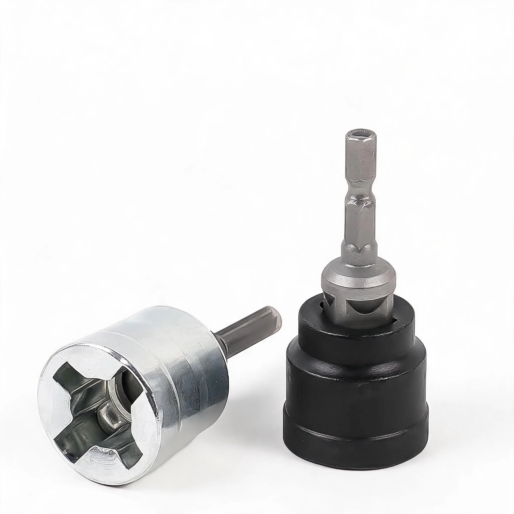Hochleistungs-Anhänger-Wagenheber-Bohrer-Adapter aus Stahl – Bild 2
