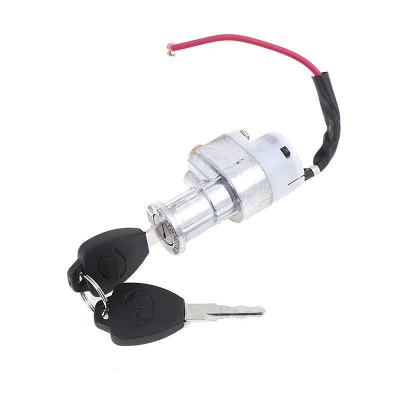 Universal Batterie Ladegerät Mini Schloss mit 2 schlüssel Für Motorrad – Bild 2