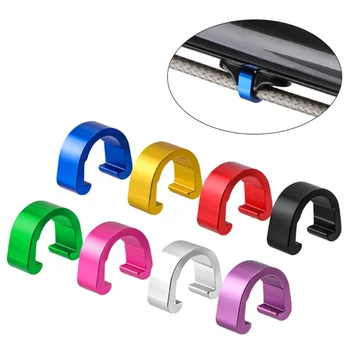 Fahrrad-C-Clip-Klemmen, Gehäuseschläuche, Führungsklemmen, Bremskabelgehäuse-Clip, Fahrräder (10 Stück)