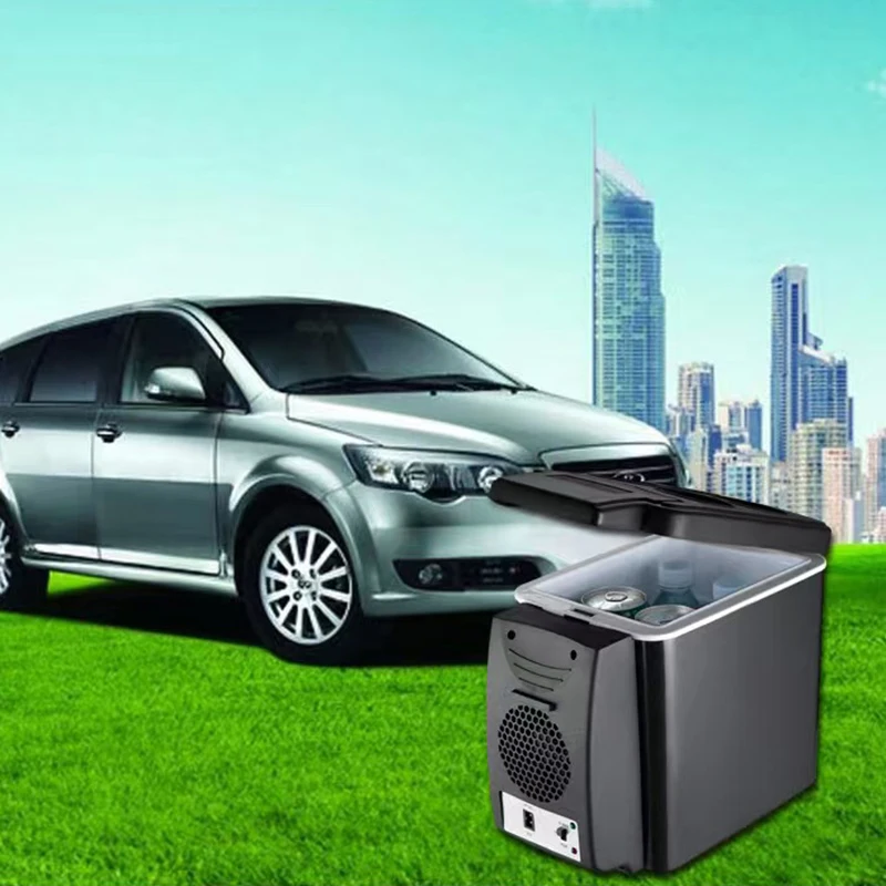 6L 12V Elektrische Auto Tragbare Eis Box Mini Tragbare Kühlschrank – Bild 2