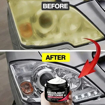 Professionelle Autolampen-Restaurierung: Entfernt Vergilbung, Oxidation und Beschlag von Vorder