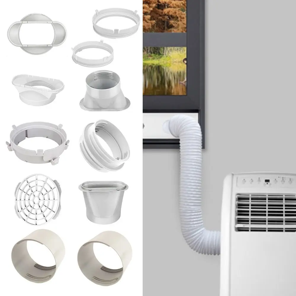 ABS Klimaanlage Abluftschlauch Anschluss Ersatz Runde/Quadratische – Bild 3