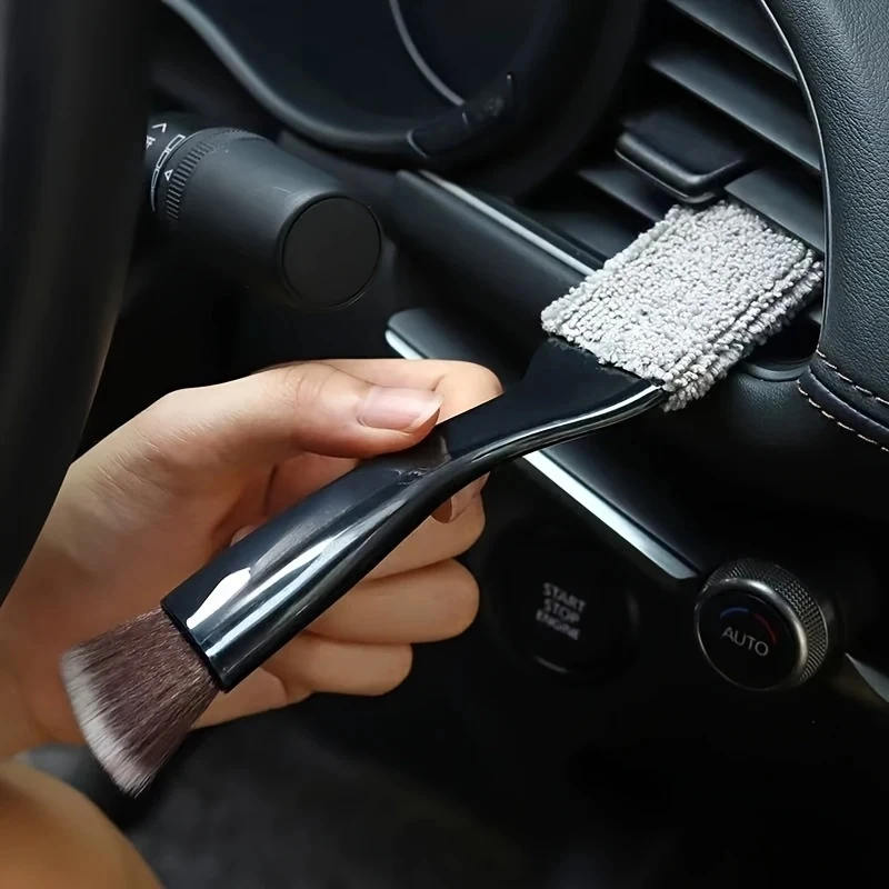 Auto-Innenraum-Reinigungsbürste - Reinigungswerkzeug mit weichen Borsten für Armaturenbretter