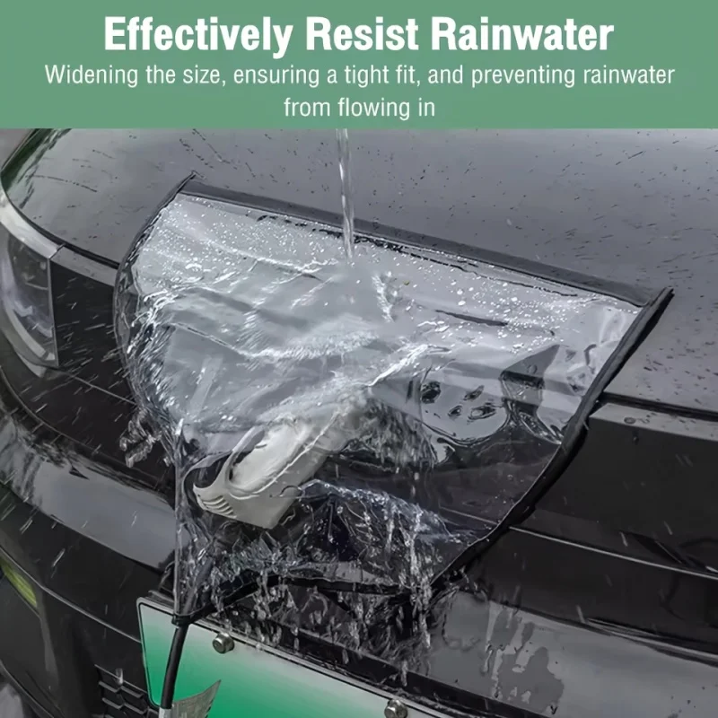 Wasserdichte, staubdichte EV-Ladeanschlussabdeckung, universell passend für alle Tesla/Nissan/Ford EV