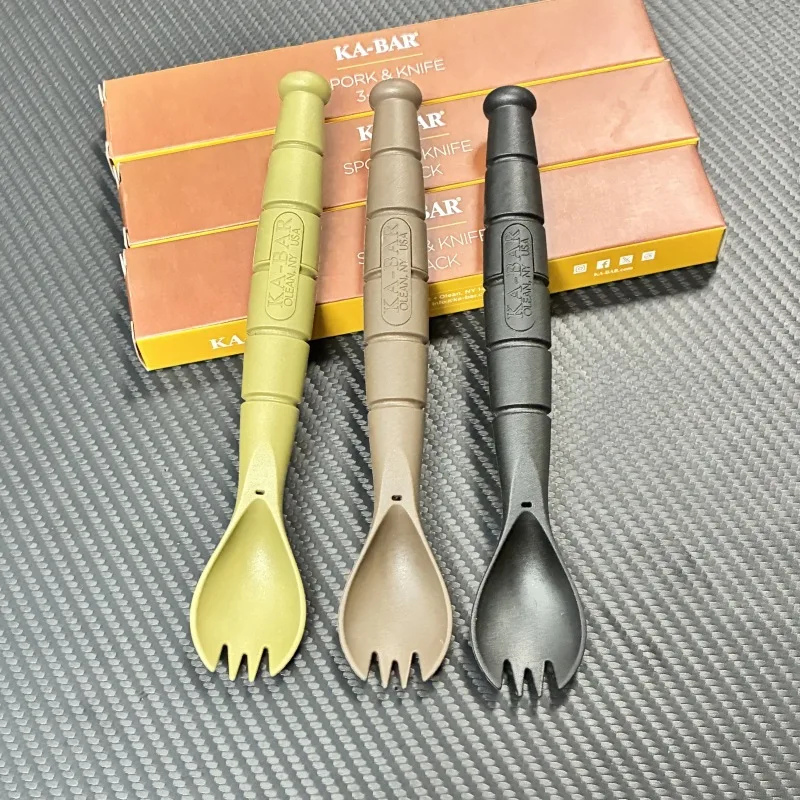 Taktisches Mini-Besteck-Set, EDC, Outdoor-Multifunktionswerkzeug – Bild 3