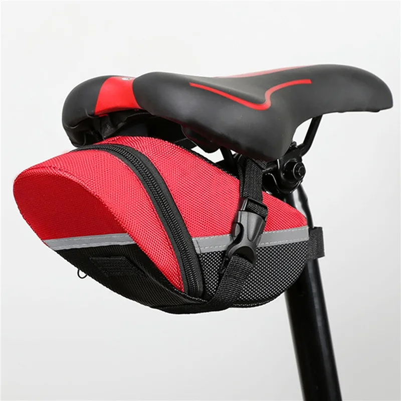 Nylon Fahrrad Tasche Wasserdichte Mountainbike Sattel Lagerung Sitz – Bild 5