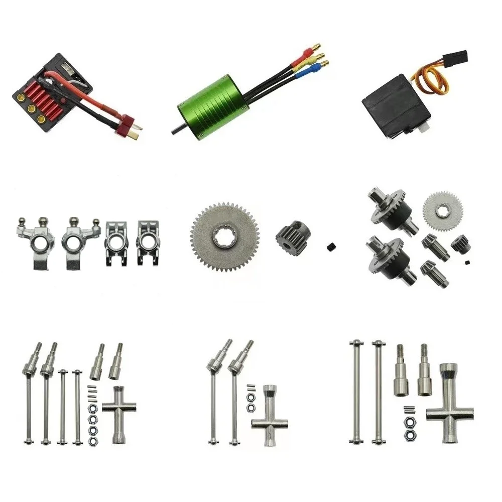 SCY 16101 PRO 16102 PRO 16103 PRO RC Auto Bürstenlose Metall Upgrade Teile DIY TEILE Bürstenlosen Motor