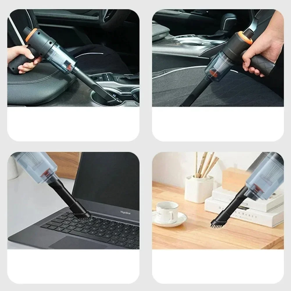 Drahtloser Auto-Staubsauger, 120 W, kabelloser Staub-Handstaubsauger – Bild 6