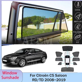 Auto-Sonnenschutz für Citroen C5 Saloon RD/TD 2008~2019 2009 Seitenfenster Dachfenster Windschutzscheibe