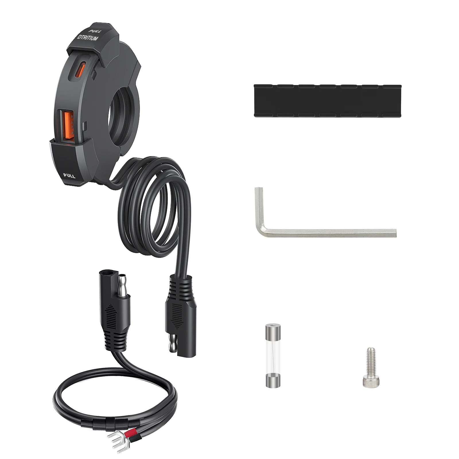 12v Neue Motorrad USB Schnelle Ladegerät Wasserdichte Steckdose – Bild 6