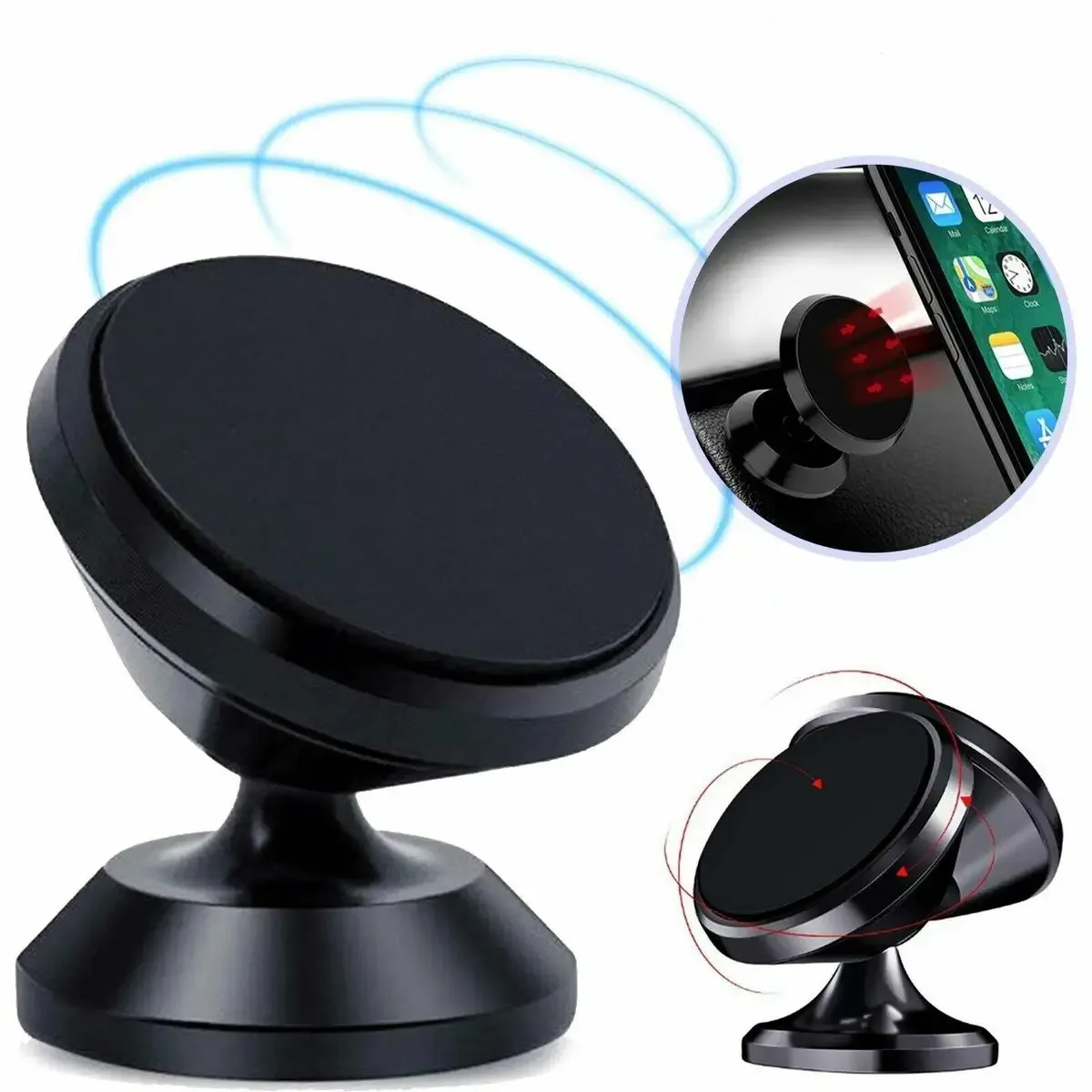 Magnetische Handyhalterung zum Aufkleben aufs Armaturenbrett – Bild 3