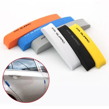 Auto Tür Schutz Streifen Scratch Protector Auto Gummi Stoßstange Aufkleber Auto Tür Rand Schutz Auto (4 Stück)
