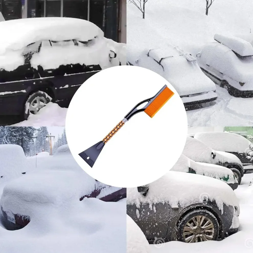Schnee- und Eiskratzer Schneebürste Schaufel Entfernungsbürste – Bild 2