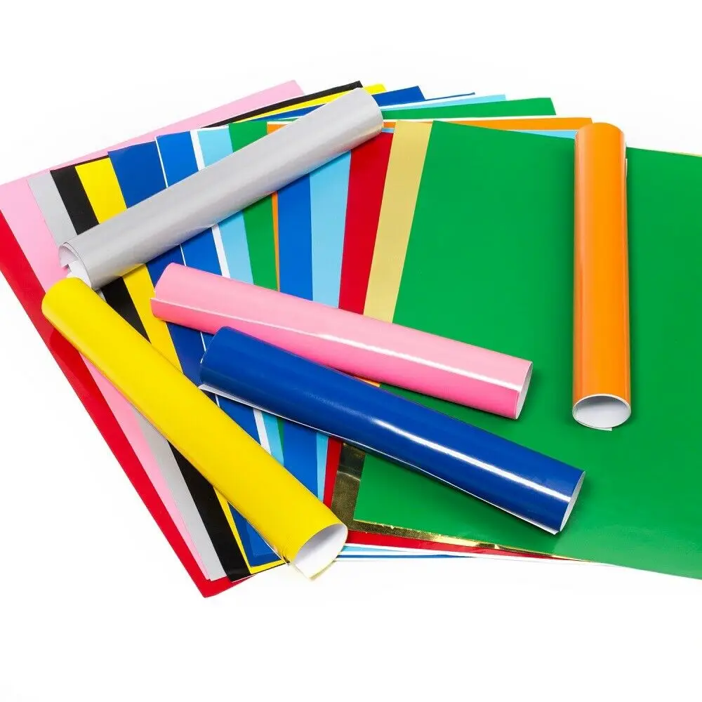 Permanent selbstklebende Vinyl-Vinylplatten in matten Metallfarben – Bild 3