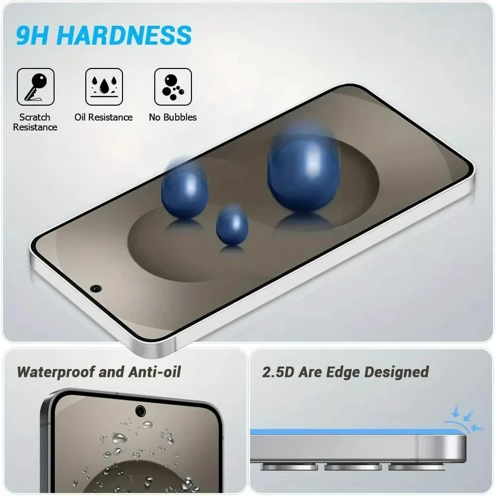 Oleophobe Beschichtung, gehärtetes Glas für iPhone 18, 17 Pro Max, 16 – Bild 3