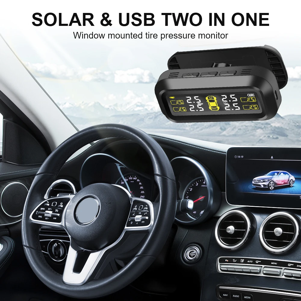 Reifendruckkontrollsystem, Auto-Reifendrucküberwachung – Bild 3