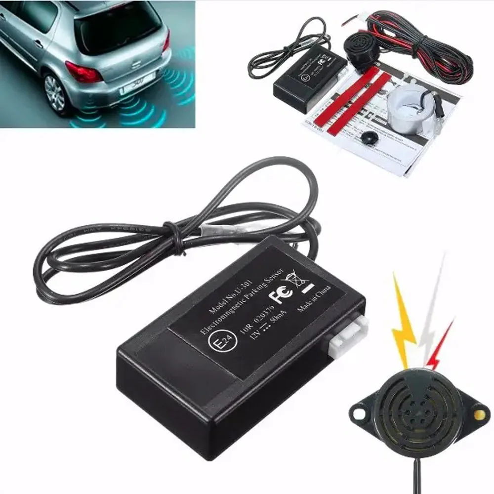 Auto Elektromagnetischer Parksensor Kein Bohrloch Auto Rückfahrparkradar Sensoren Backup-Radarsystem Einfache