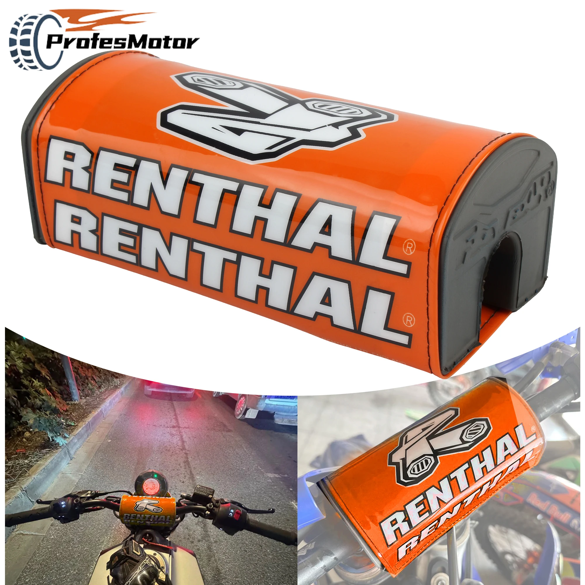 ATV UTV Motorrad Lenkerpolster für Renthal DirtBike Mousse Guidon Motocross Schutz Lenkradpolster Enduro