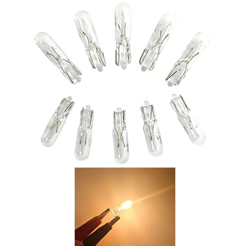 T5 12 v 1,2 watt W2W Auto Halogen Lampe Instrument Lichter (10 Stück) – Bild 5