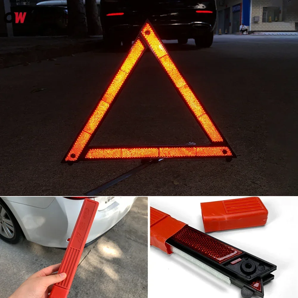Auto-Dreieck-Reflektor-Stativ, Notfall-Warnreflektor – Bild 2