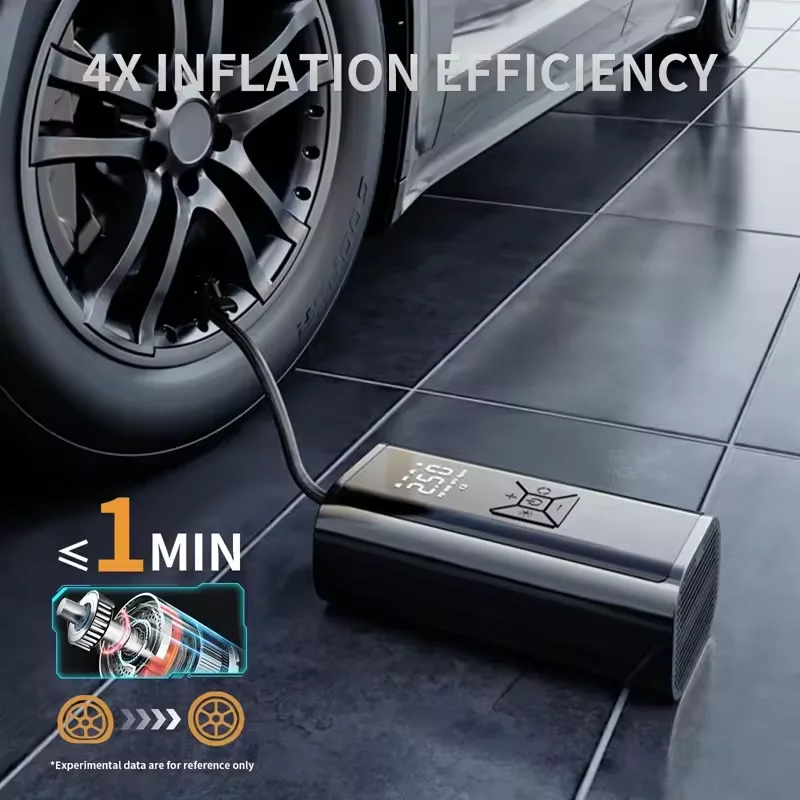 YIJU Drahtlose Luftpumpe 150psi Tragbare Elektrische Reifen Inflator – Bild 2