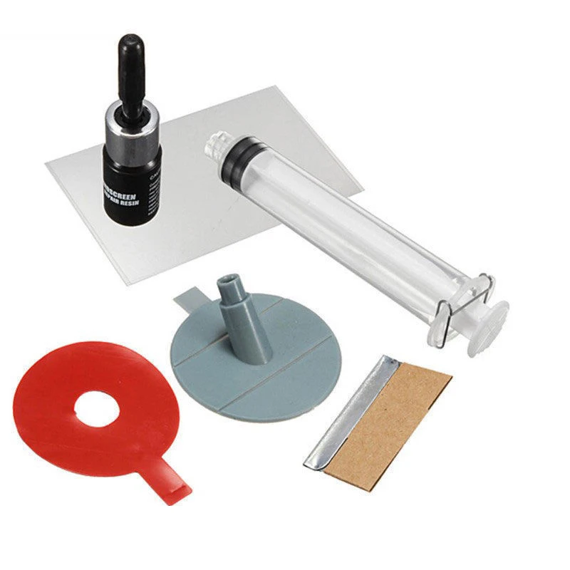 Auto Windschutzscheibe Reparatur Set DIY Auto Windschutzscheibe Kratz Glas für Chip Riss Reparatur Tools Kit