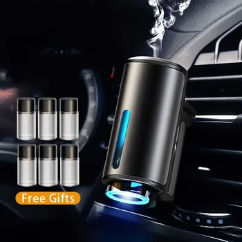 Auto Lufterfrischer Elektrische Auto Aroma Diffusor Auto Air Vent Ätherisches Öl Nebel Luftbefeuchter Duft