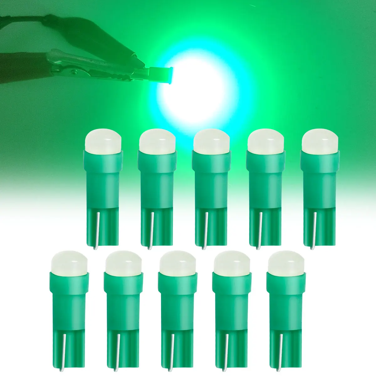 T5 Led-leuchten W 1,2 W W3W LED Auto Innen Licht Auto Seite Für Auto Blinker Dome Tür lesen Backup (10 Stück)