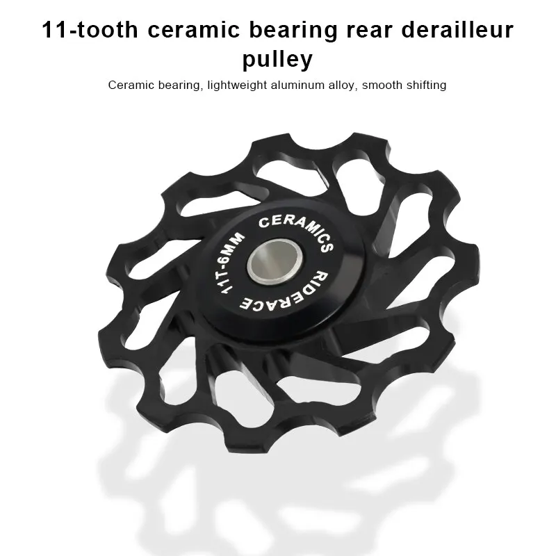 Rider ace fahrrad keramik heckdere pulley rad al7075 11t führungs – Bild 2