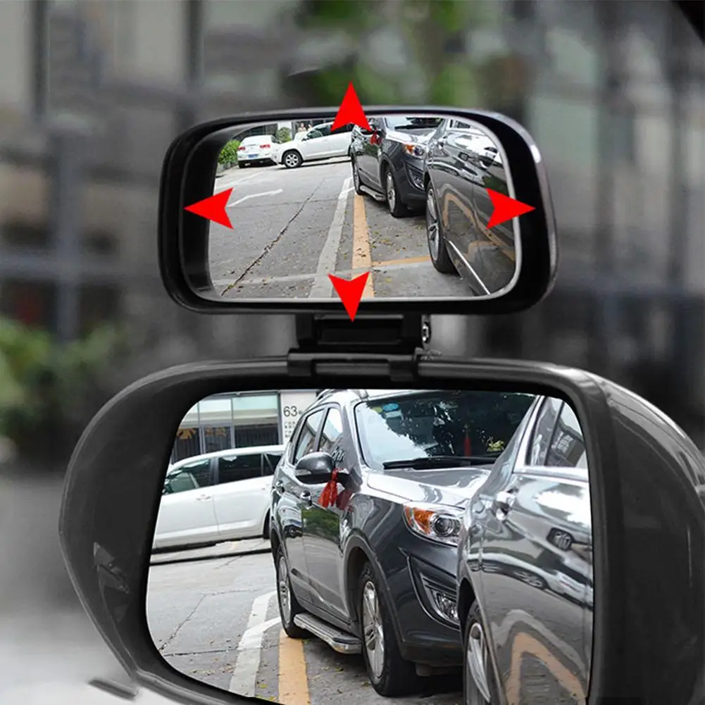 Auto-Spiegel für toten Winkel, Weitwinkelspiegel 360° ° Verstellbarer – Bild 3