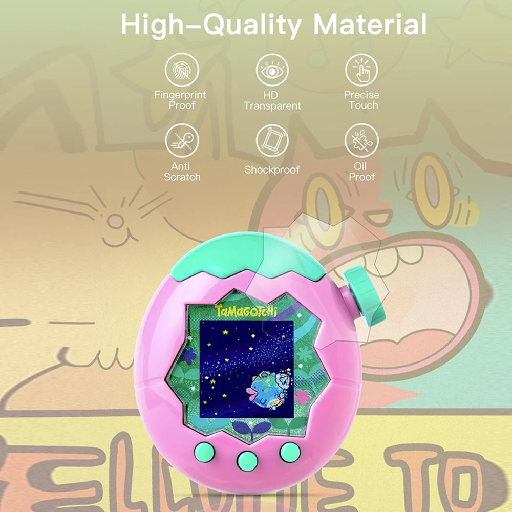Weiche TPU-Displayschutzfolie für Tamagotchi Paradise, flüssiges – Bild 2