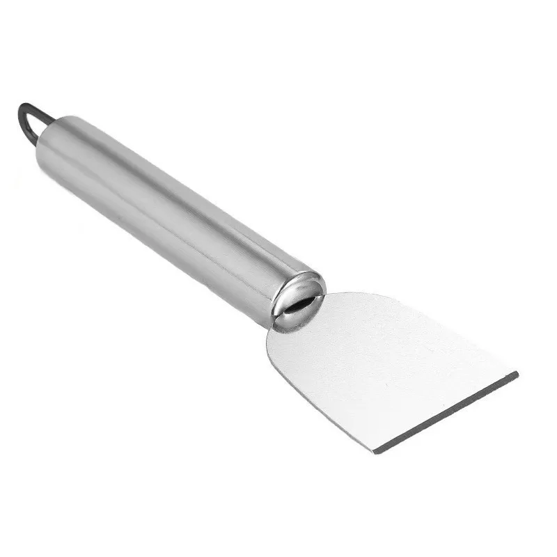 Vielseitiger Reinigungsschaber, langlebiger Metall-Edelstahl-Kleberentferner, Schneeschaufel für Küche, Bad