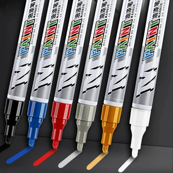 Auto-Kratzer-Reparaturstift: Lackstift zur Beseitigung von Kratzern, Fahrzeugreifen-Lackmarker, Klarlack-Set