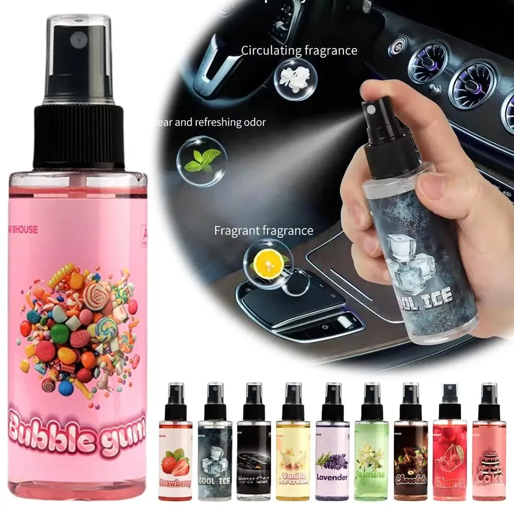 Auto Lufterfrischer Spray Auto Duft Langlebig Licht Erdbeere Kuchen Duft Frisches Parfüm Auto Innen Deodorant