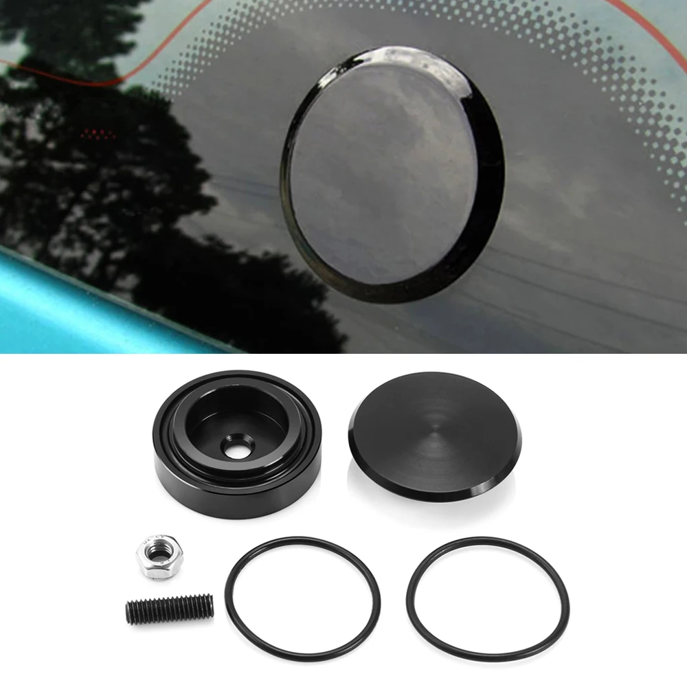 Aluminium Auto Heck wischer löschen Kit Plug Cap Universal Autozubehör