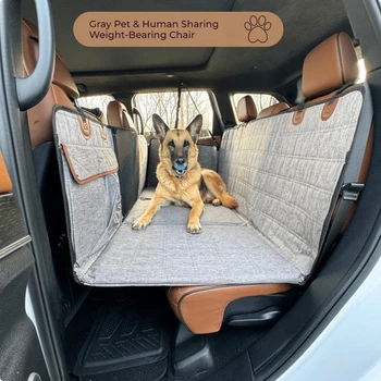 Autositz-Schutzabdeckung für große Hunde, Reise-Schutzabdeckung für Autos, LKW, SUV, wasserdichte