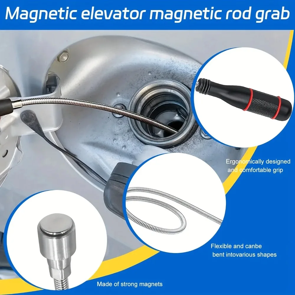 Flexibles magnetisches Aufnahmewerkzeug mit starker Saugstange – Bild 2