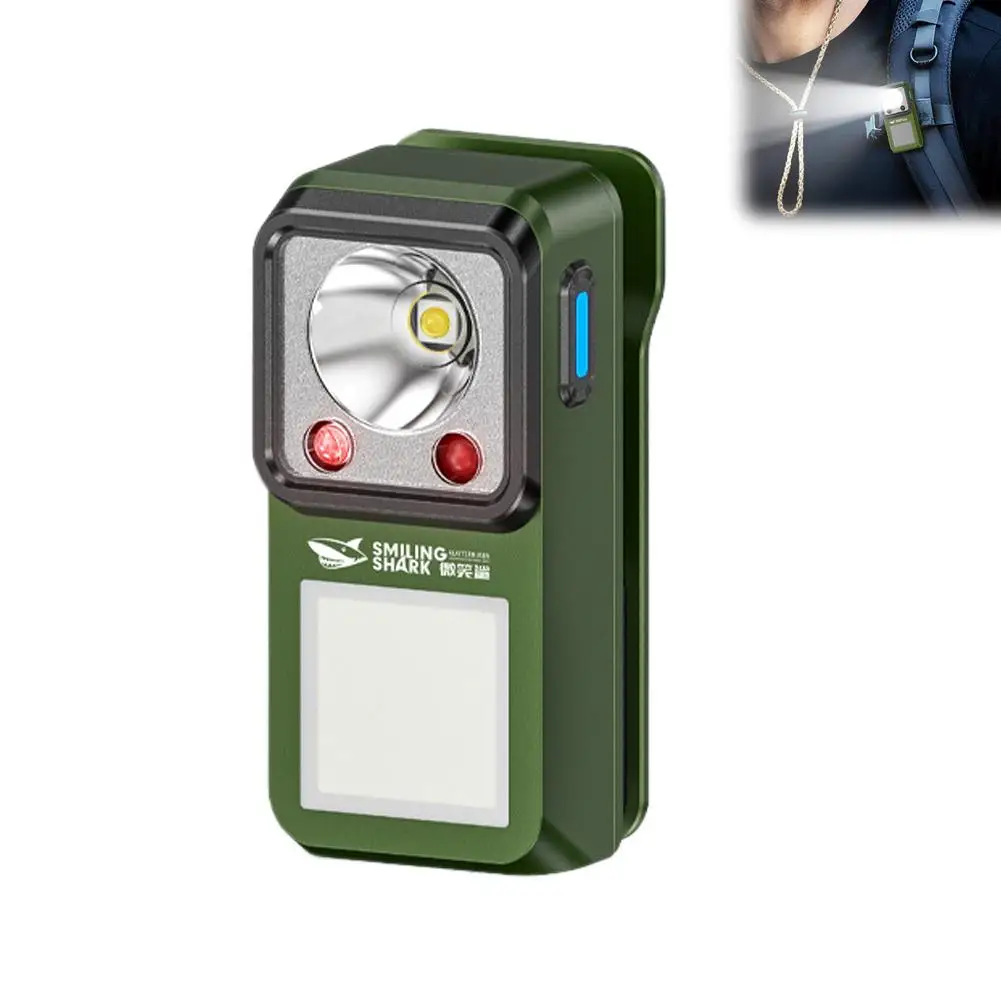 Magnetische LED-Arbeitsleuchte zum Anklemmen, wiederaufladbar, superhell, wasserdicht, tragbare Leuchte