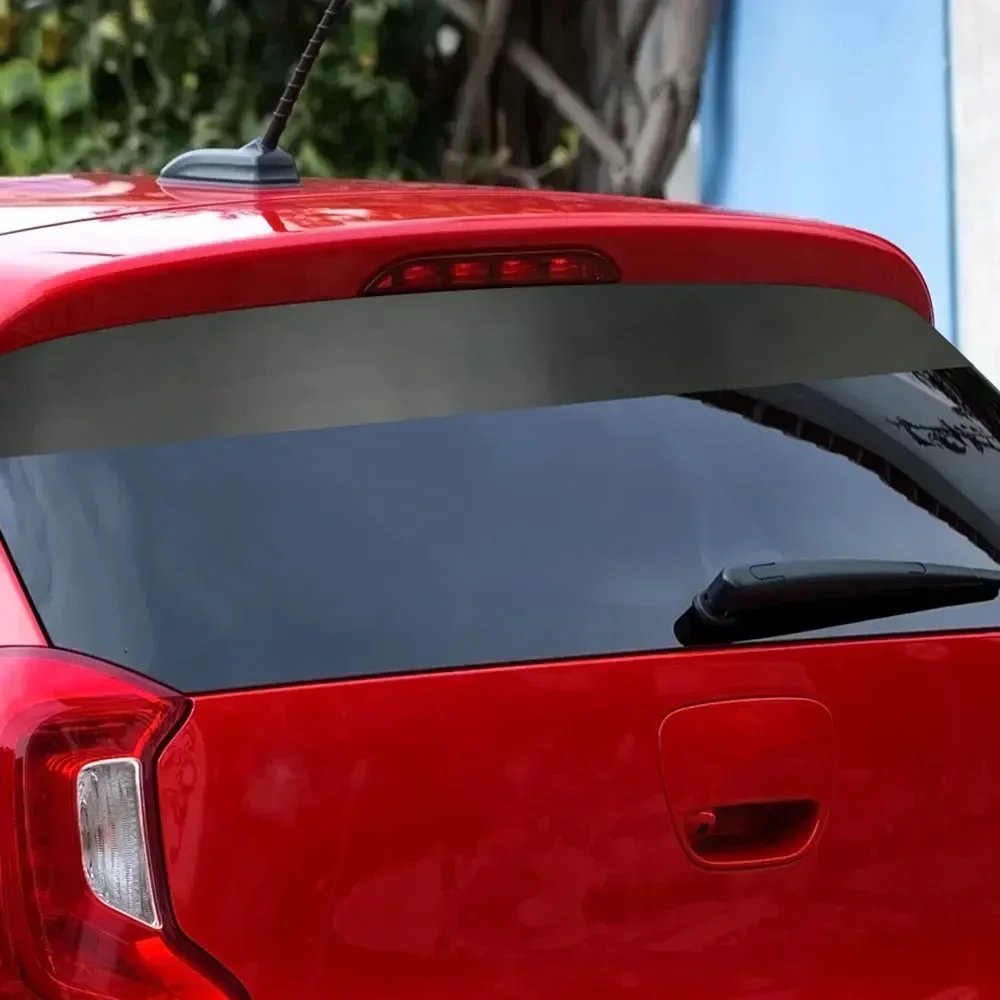 Universal Auto Außen Zubehör Auto Matte Schwarz Sonne Streifen – Bild 4