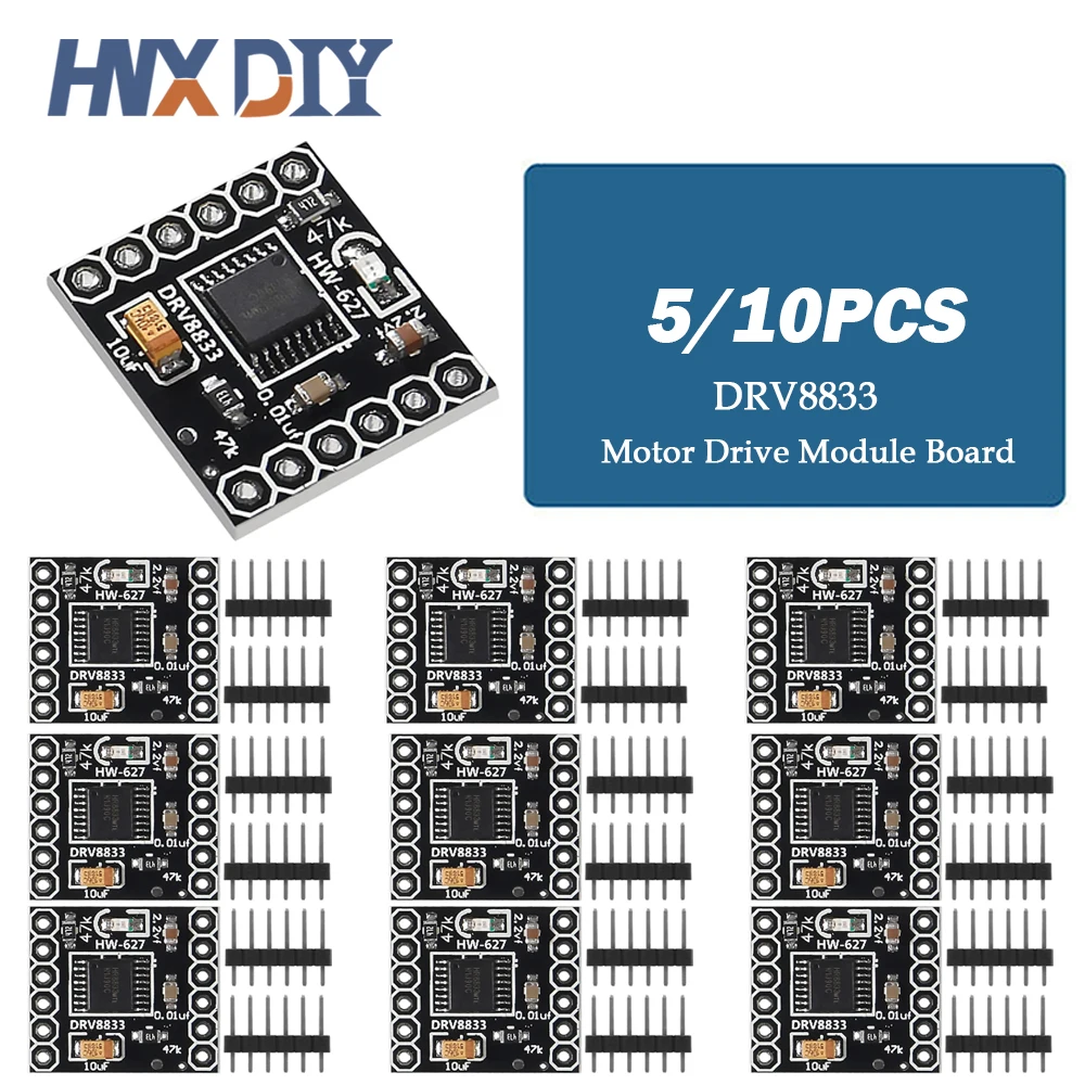 DRV8833 Motor Drive Modul 1,5 A Dual H Brücke DC Getriebe Motor Fahrer Controller Board DIY Kit