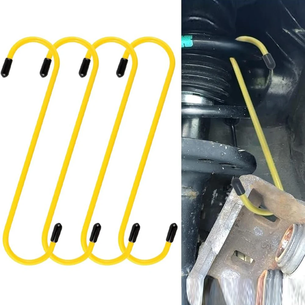 Auto-Bremssattel-Haken, Auto-Bremssattel-Aufhänger, Haken mit Gummispitzen, universelle Werkzeuge